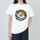 moco3-_-の目玉焼き ヘビーウェイトTシャツ