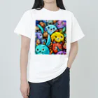 PAC (ポップアートキャット）のPAC (ポップアートキャット) ヘビーウェイトTシャツ