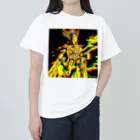 moon_takuanの神功皇后とロック「Empress Jingu and Rock」 ヘビーウェイトTシャツ