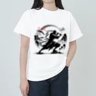 影の戦士コレクションの忍びの風 ヘビーウェイトTシャツ