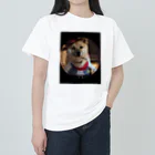 117hibikiの柴犬COOUo･ｪ･oU Heavyweight T-Shirt