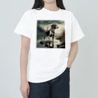 DREAMHOUSEのイングリッシュポインター ヘビーウェイトTシャツ