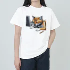 RaVaの犬と猫 ヘビーウェイトTシャツ