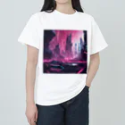 ウェブエンパイアの近未来の光景シリーズ　グッズ Heavyweight T-Shirt