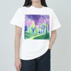 friends snowの不思議な森 ヘビーウェイトTシャツ