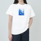 AQUAMETAVERSEの青い薔薇の花園　BLUE PLUM  691 ヘビーウェイトTシャツ