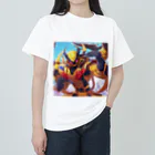 hatomaru348の情熱的な蠍 ヘビーウェイトTシャツ