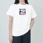bigbamboofamilyの白く透き通る肌の娘達 Heavyweight T-Shirt