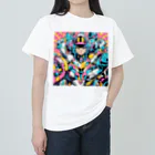 カピパーラ🐻のアーマーガールα♪ Heavyweight T-Shirt