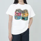 みきぞーん｜保護猫 ミッキー画伯と肉球とおともだちのmuchaguraainima ヘビーウェイトTシャツ