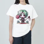 saitou1x4のホラー　ゾンビ８ ヘビーウェイトTシャツ