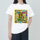 Muppiiのクイーキーポップ・エクスプレス：ビビッドな個性大解放！ Heavyweight T-Shirt