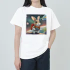 うさぎやの宇宙を旅するうさぎ2 ヘビーウェイトTシャツ