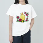yuuyuu2024のオカメインコのルっちゃん ヘビーウェイトTシャツ