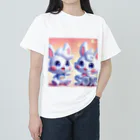 Bunny RingのSOXLくん and SOXちゃん Heavyweight T-Shirt