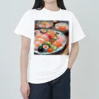 happiness_shopの美しい寿司の絵画 Heavyweight T-Shirt