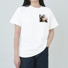 能天気ライフのお日さまにゃんこ Heavyweight T-Shirt