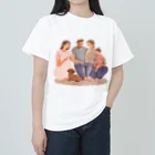 kichamanの家族だんらん Heavyweight T-Shirt