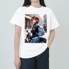 ヨーカズのバイク女子そら Heavyweight T-Shirt