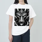 Sunlit HorizonのDark Dragon 〜Give Wings〜 Heavyweight T-Shirt