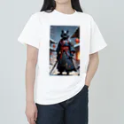 カジャ　かつみ　katsumi kajaの猫サムライパート3(黒猫の魂) Heavyweight T-Shirt