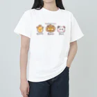 きつねのはちみつやさんのむらのなかよし３人組 Heavyweight T-Shirt