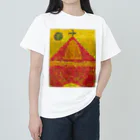 miyazaki_shinichiの平和への祈り ヘビーウェイトTシャツ