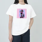 蒲田　次郎のピクセルピンモンガール2 ヘビーウェイトTシャツ