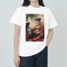 中華呪術堂（チャイナマジックホール）の電気少女 （电动女孩） ヘビーウェイトTシャツ