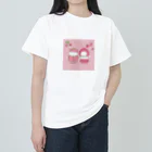 ‪︎‬♥︎sumin‪︎‬♥︎のいちごなうさぎ Heavyweight T-Shirt