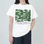 ニゴ猫　shopの魚群イラブチャ～ Heavyweight T-Shirt