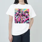 のほほんカピパーラの絢爛武装🌸アーマーガール傀儡🌸✨ ヘビーウェイトTシャツ