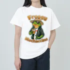 Stylo Tee Shopのカエルくんとカフェモカ ヘビーウェイトTシャツ