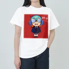 びびのよく見ると目が回りそうな女の子 Heavyweight T-Shirt