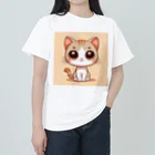 yos-1292583のねこニコばん ヘビーウェイトTシャツ