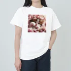 Chimetimeの桜と子猫 Heavyweight T-Shirt