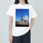 Itto_kawaiibabyの美しい西洋建物 ヘビーウェイトTシャツ