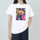 モノモノクローゼットの花々 Heavyweight T-Shirt