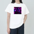 パワドラのDJロボット2 ヘビーウェイトTシャツ