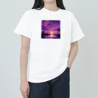 Hawk_portのP-chill! (Sunset) ヘビーウェイトTシャツ