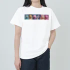 かてこの洋服販売所のカラフルニコちゃん Heavyweight T-Shirt