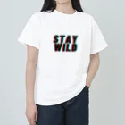 TILUのStay wild  ヘビーウェイトTシャツ