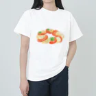 fooddesign-comのカプレーゼの輪 ヘビーウェイトTシャツ