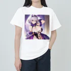 LONGSTONEの猫耳　美少女 ヘビーウェイトTシャツ