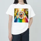 jumping坊主の犬の喜び ヘビーウェイトTシャツ