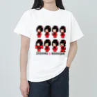 まんまるちゃんのZASHIKI🌸WARASHI ヘビーウェイトTシャツ