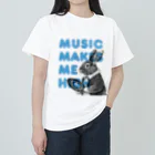 RainbowFam PlusのMusic Makes Me High ヘビーウェイトTシャツ