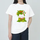 しぜんとあそんでるのの舞妓さん(抹茶) ヘビーウェイトTシャツ