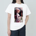 kimono_musume  AI artのscene4 Heavyweight T-Shirt