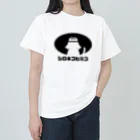 EQEffectのシロネコヒミコ ヘビーウェイトTシャツ